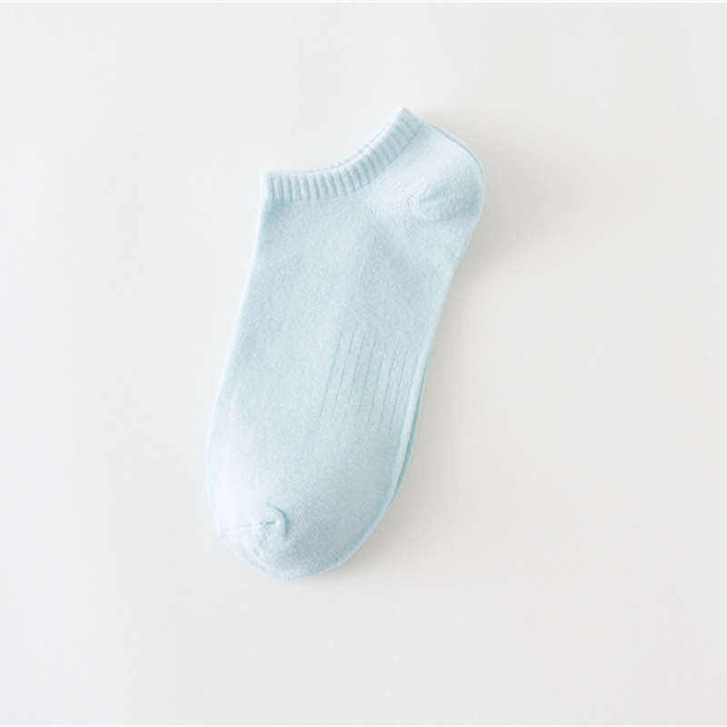 Kaos Kaki Wanita Basic Mesh 10 Warna Warni Katun Pendek