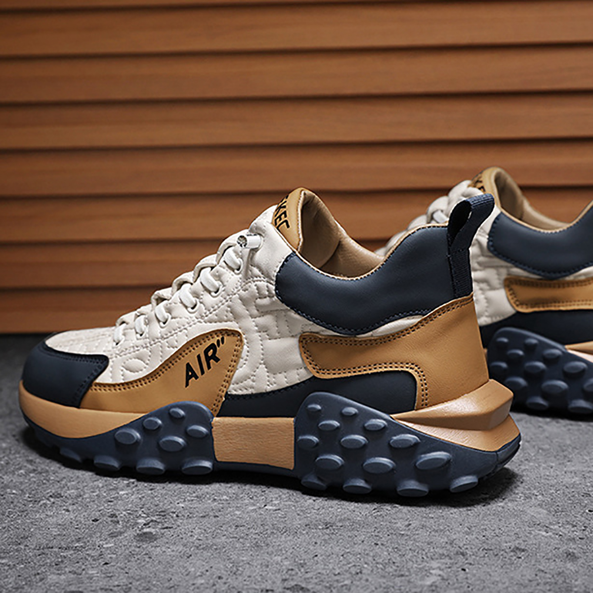 Whoppy SL48 Sepatu Sneakers Pria Import (FREE BOX)