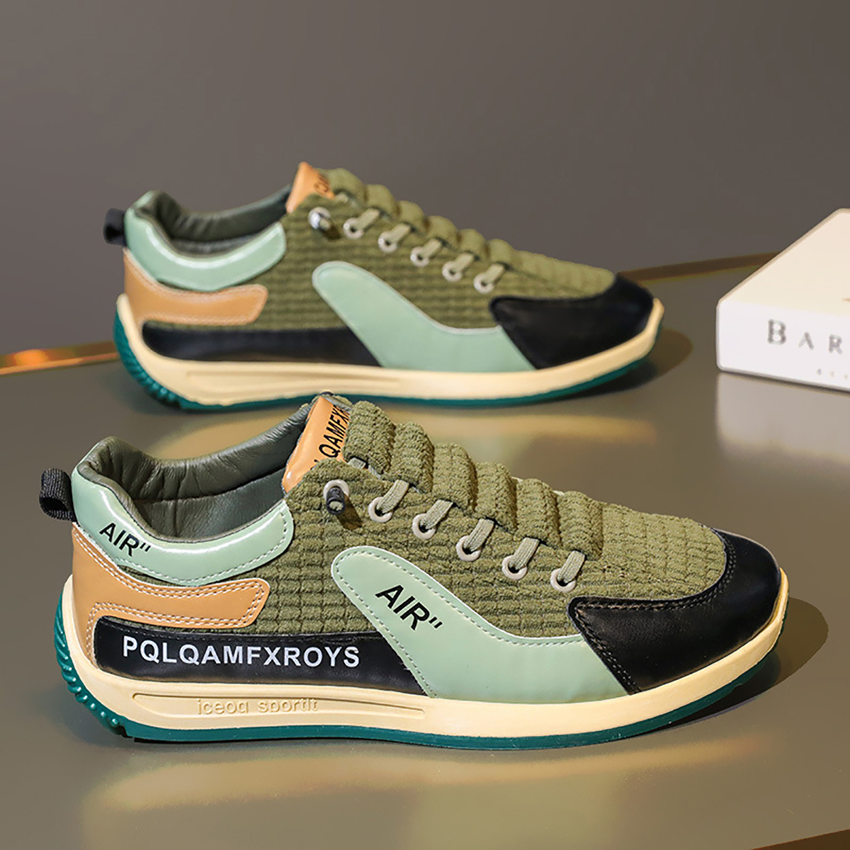 Whoppy SL49 Sepatu Sneakers Pria Import (FREE BOX)