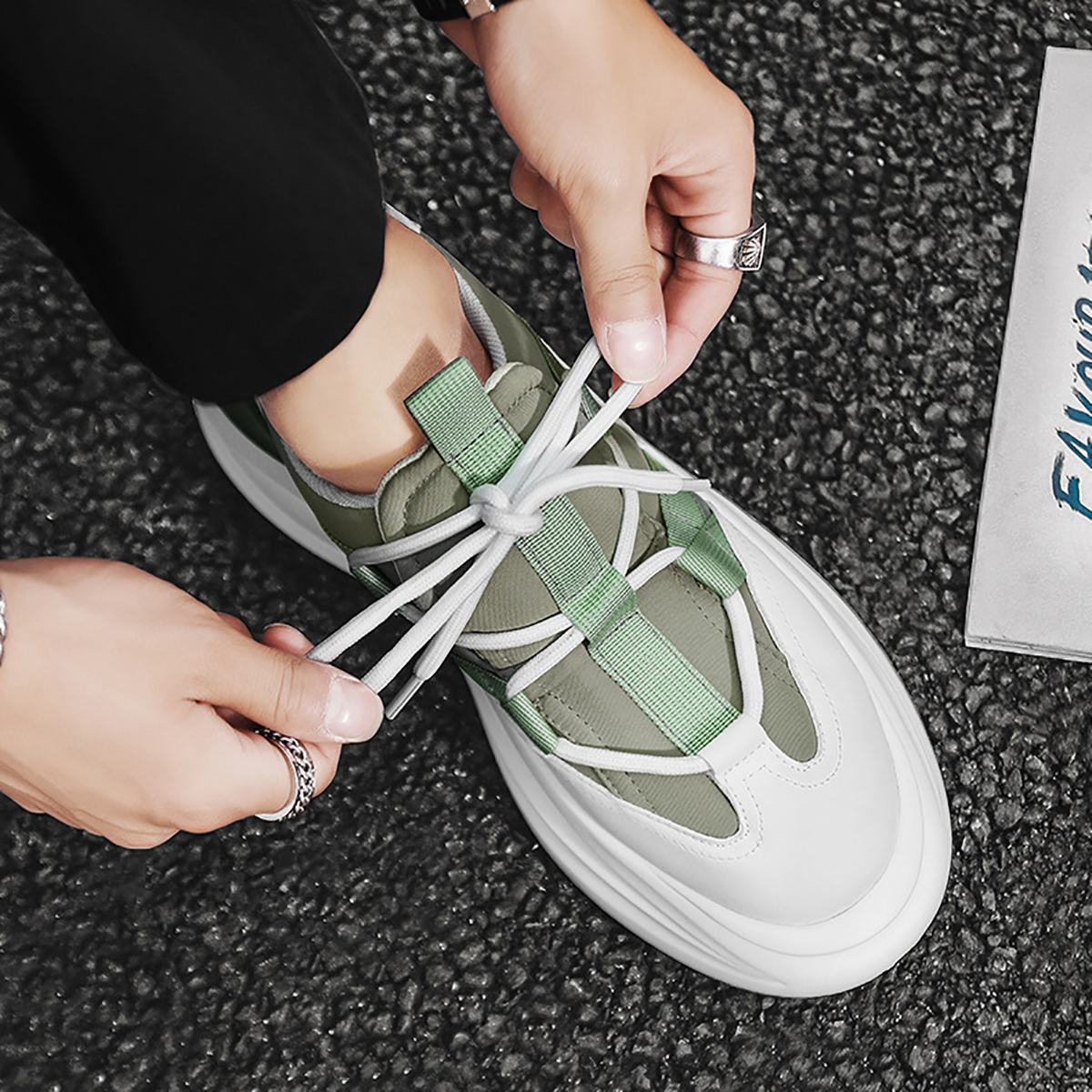 Whoppy SL46 Sepatu Sneakers Pria Import (FREE BOX) - Discontinue