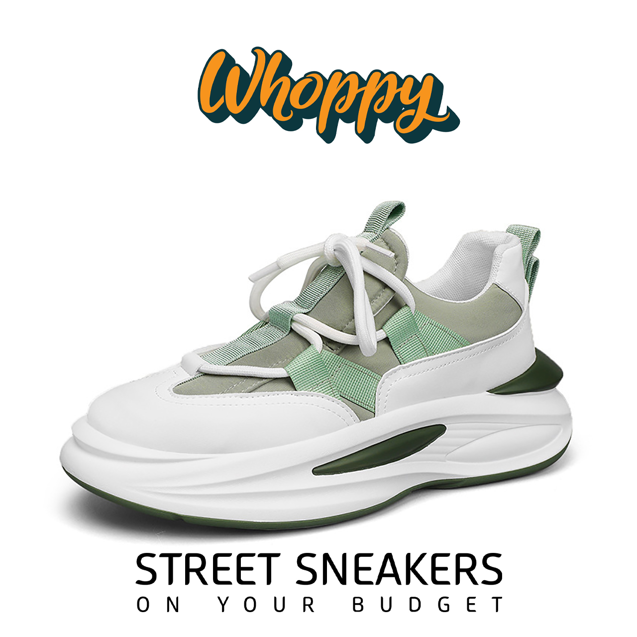 Whoppy SL46 Sepatu Sneakers Pria Import (FREE BOX) - Discontinue Whoppy SL46 Sepatu Sneakers Pria Import (FREE BOX) - Discontinue
