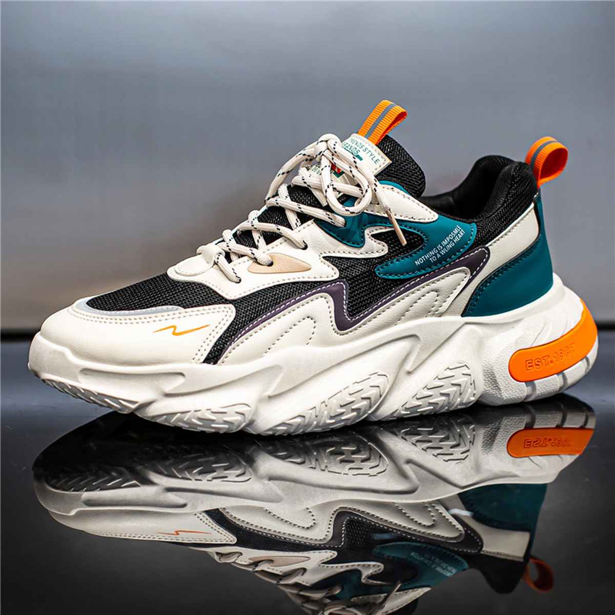 Whoppy SL37 Sepatu Sneakers Pria Import (FREE BOX) - Discontinue