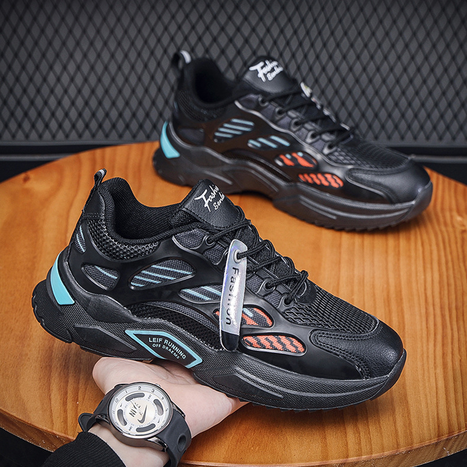 Whoppy SL39 Sepatu Sneakers Pria Import (FREE BOX) - Discontinue