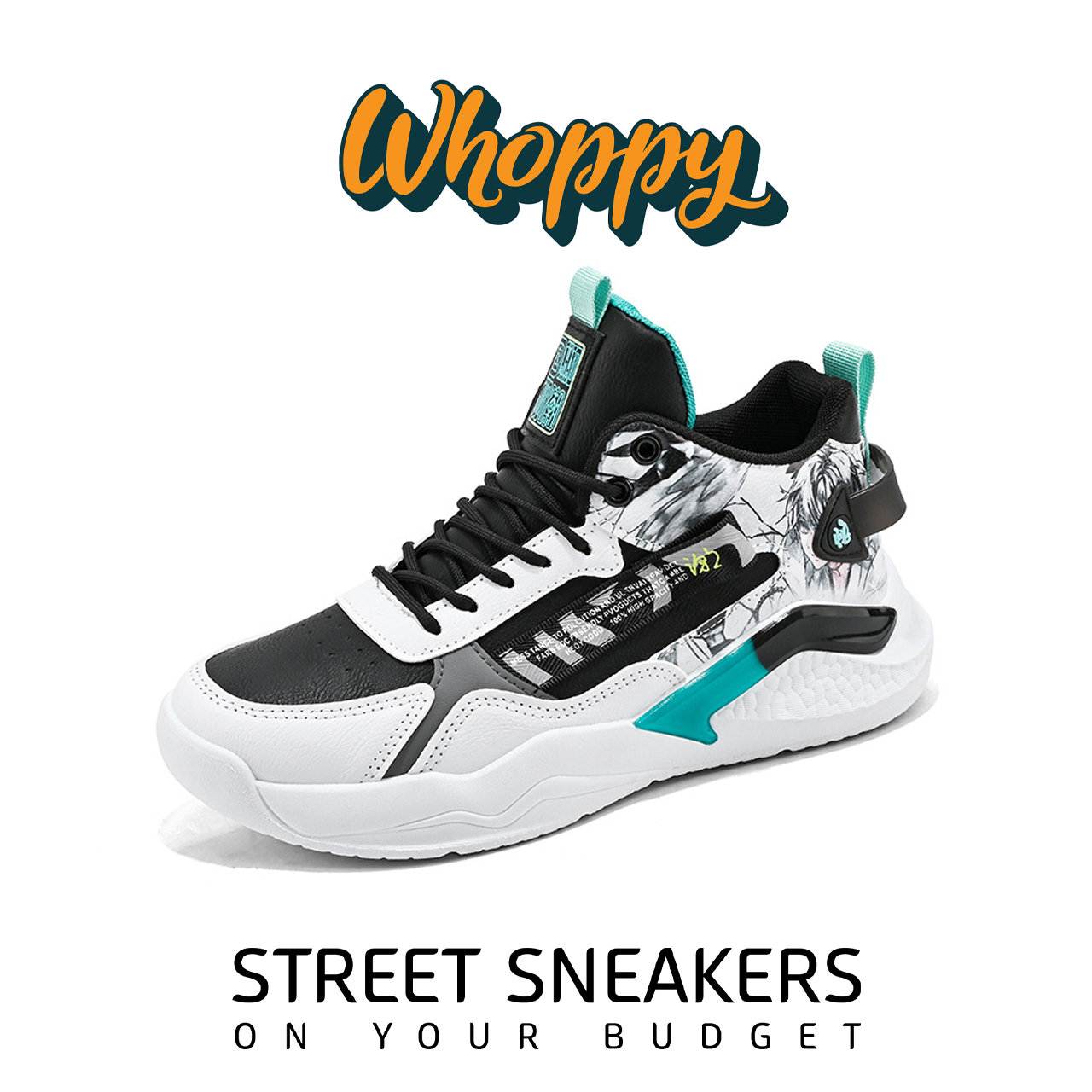 Whoppy SL47 Sepatu Sneakers Pria Import (FREE BOX) Whoppy SL47 Sepatu Sneakers Pria Import (FREE BOX)