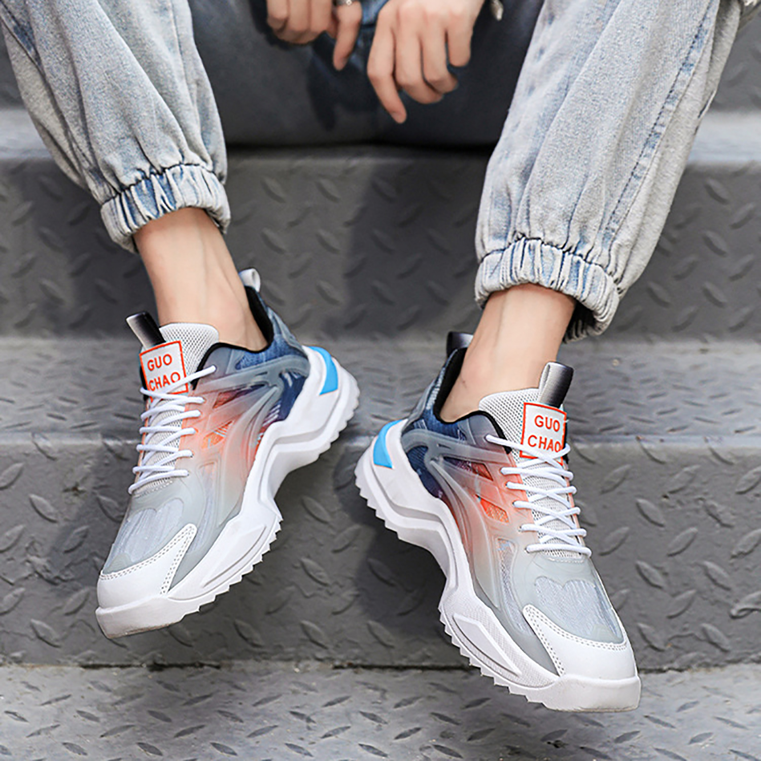 Whoppy SL52 Sepatu Sneakers Pria Import (FREE BOX)