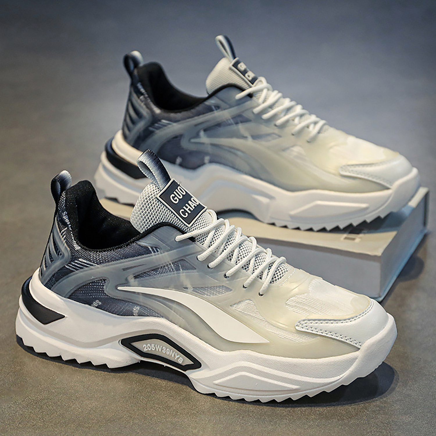 Whoppy SL52 Sepatu Sneakers Pria Import (FREE BOX)