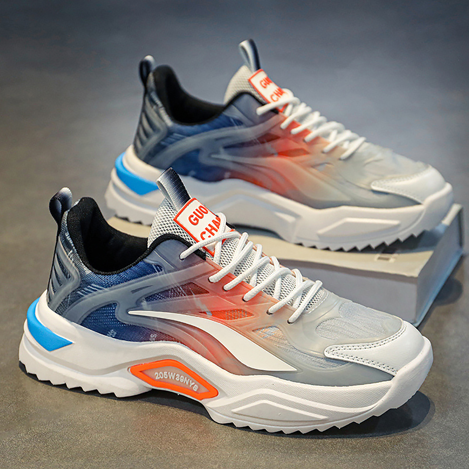 Whoppy SL52 Sepatu Sneakers Pria Import (FREE BOX)