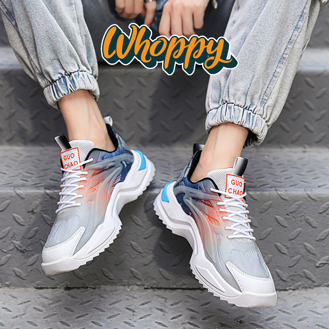 Whoppy SL52 Sepatu Sneakers Pria Import (FREE BOX) Whoppy SL52 Sepatu Sneakers Pria Import (FREE BOX)