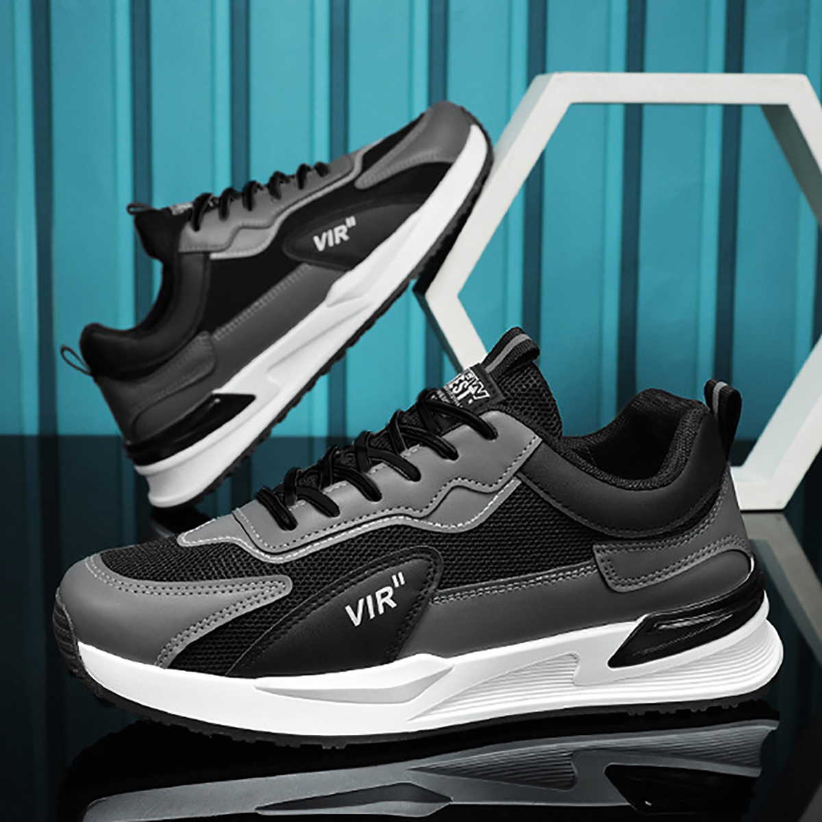 Whoppy SL55 Sepatu Sneakers Pria Import (FREE BOX) - Discontinue