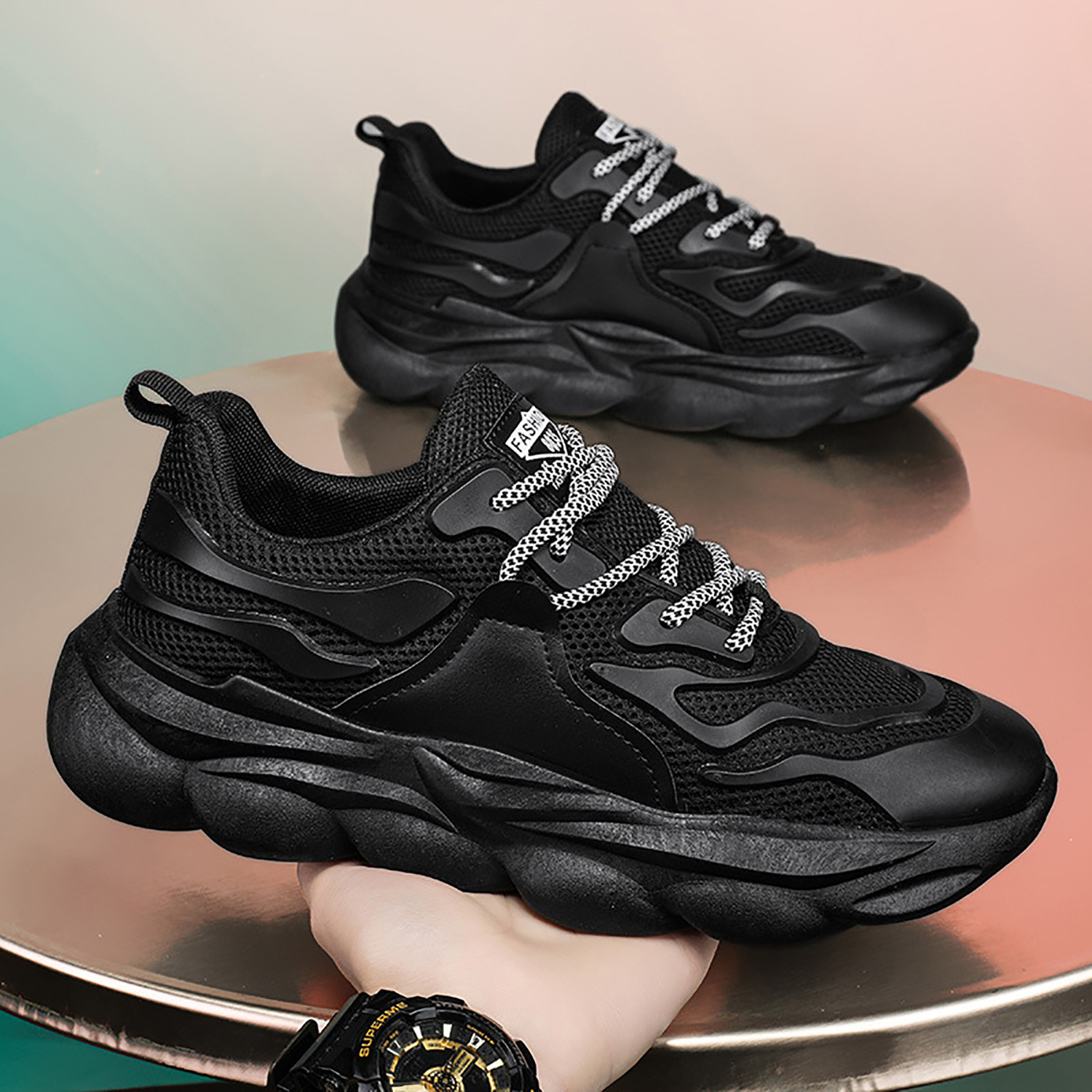 Whoppy SL50 Sepatu Sekolah Pria Import (FREE BOX)