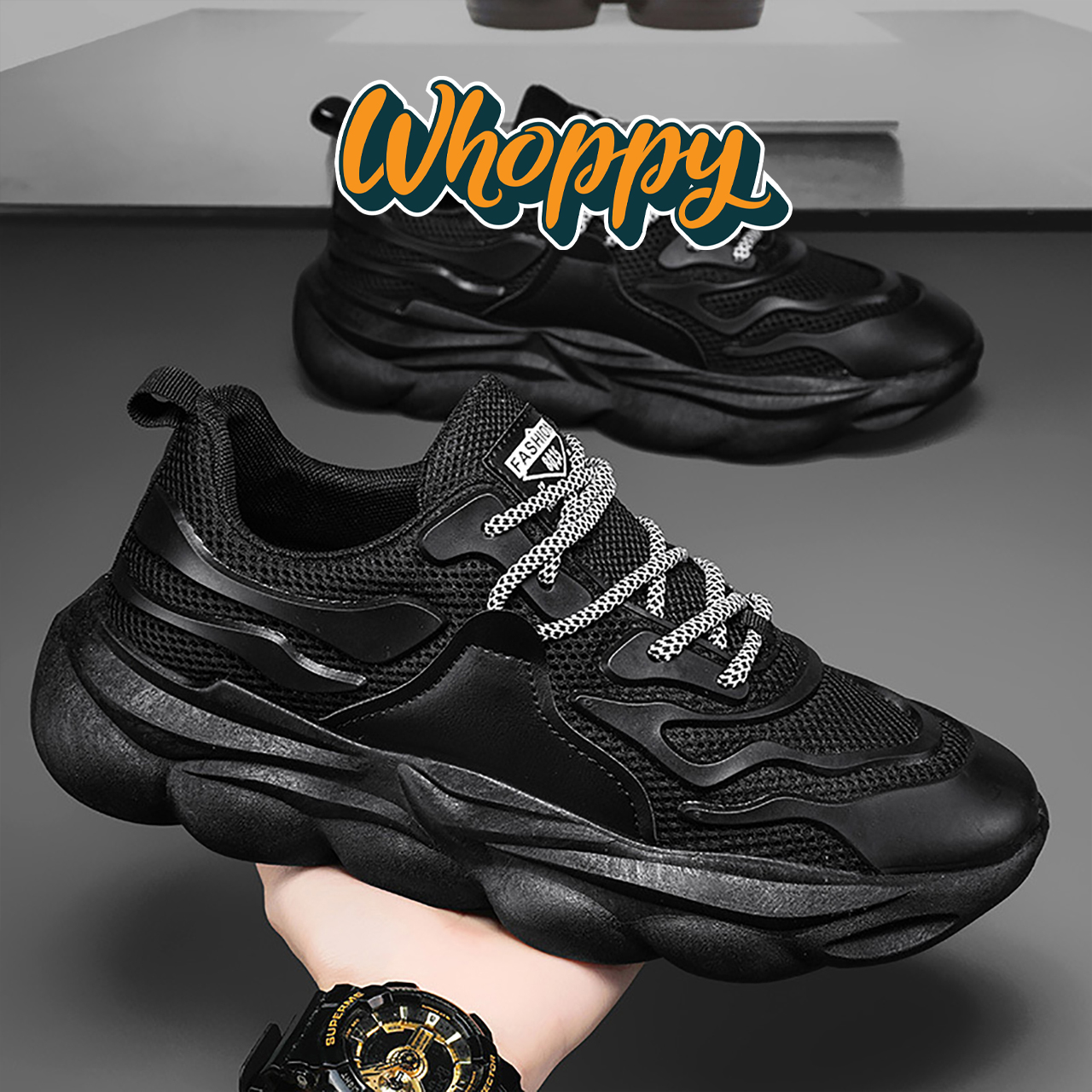 Whoppy SL50 Sepatu Sekolah Pria Import (FREE BOX) Whoppy SL50 Sepatu Sekolah Pria Import (FREE BOX)