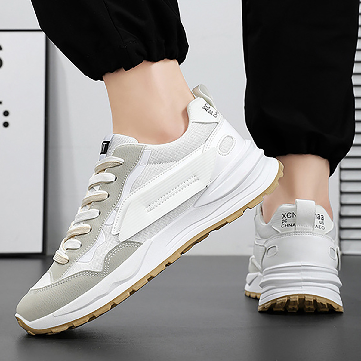 Whoppy SL58 Sepatu Sneakers Pria Import (FREE BOX)