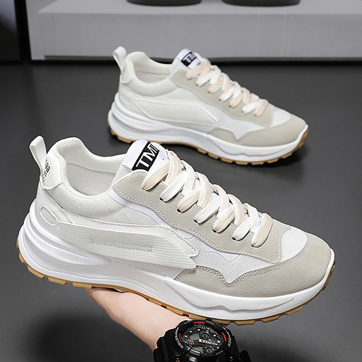 Whoppy SL58 Sepatu Sneakers Pria Import (FREE BOX)