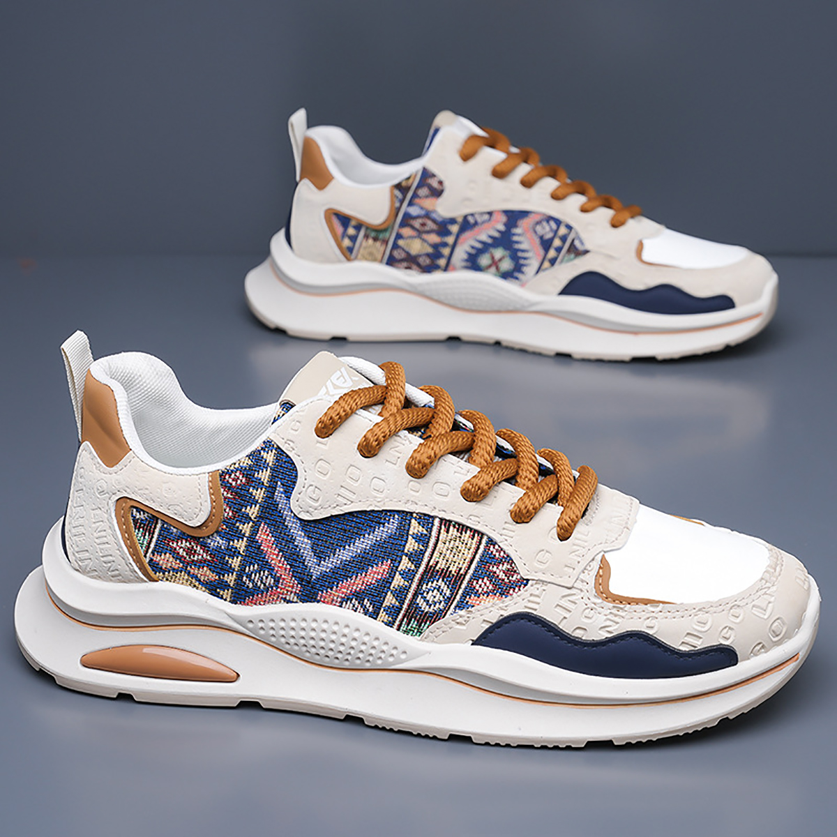 Whoppy SL59 Sepatu Sneakers Pria Import (FREE BOX)