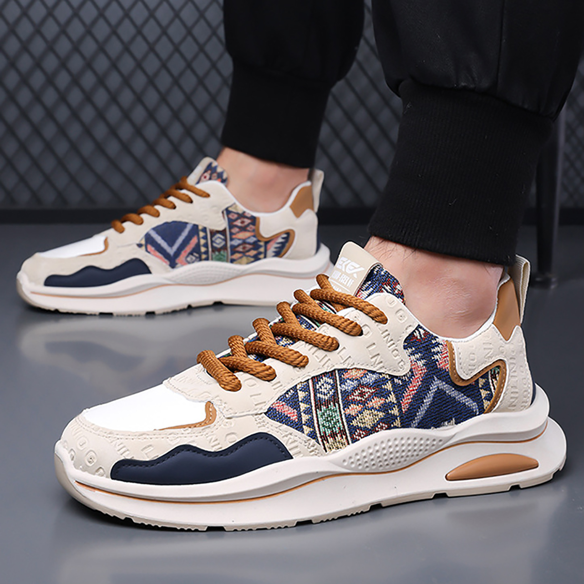 Whoppy SL59 Sepatu Sneakers Pria Import (FREE BOX)