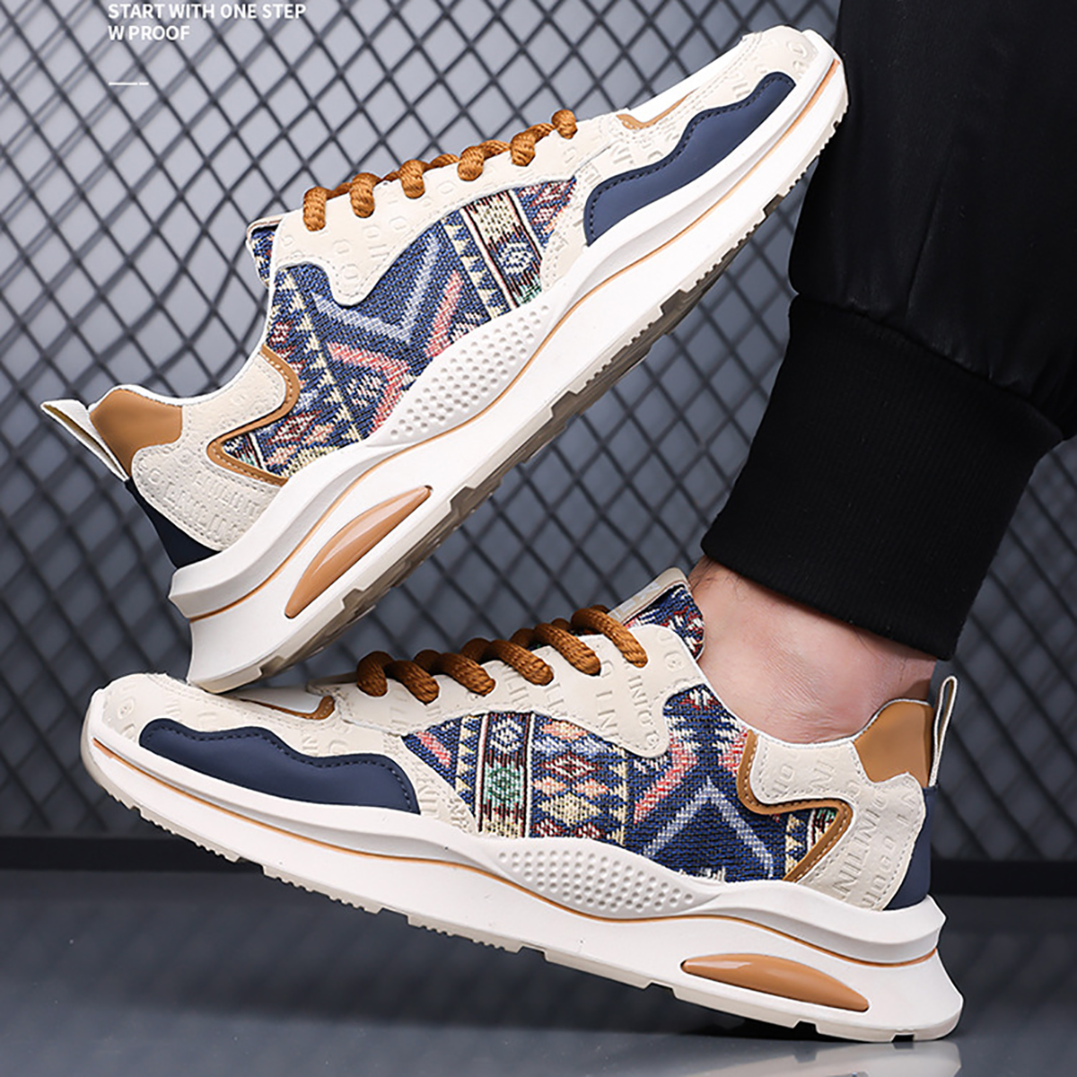 Whoppy SL59 Sepatu Sneakers Pria Import (FREE BOX)