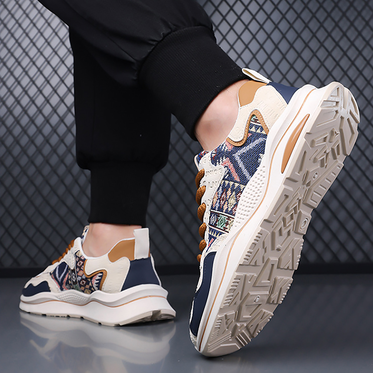 Whoppy SL59 Sepatu Sneakers Pria Import (FREE BOX)