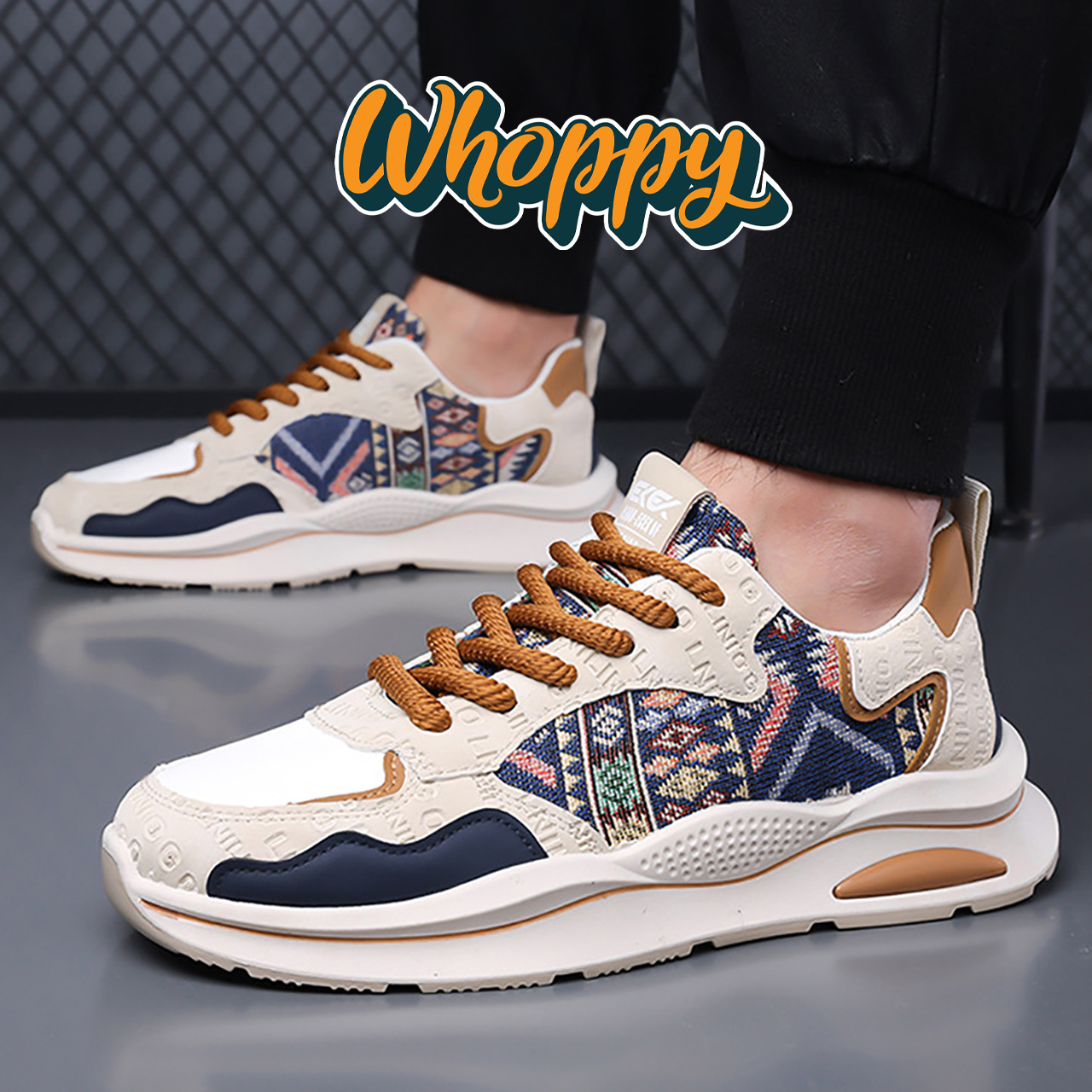 Whoppy SL59 Sepatu Sneakers Pria Import (FREE BOX) Whoppy SL59 Sepatu Sneakers Pria Import (FREE BOX)