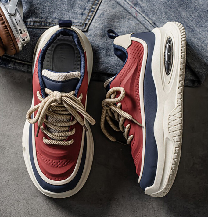 Whoppy SL60 Sepatu Sneakers Pria Import (FREE BOX)