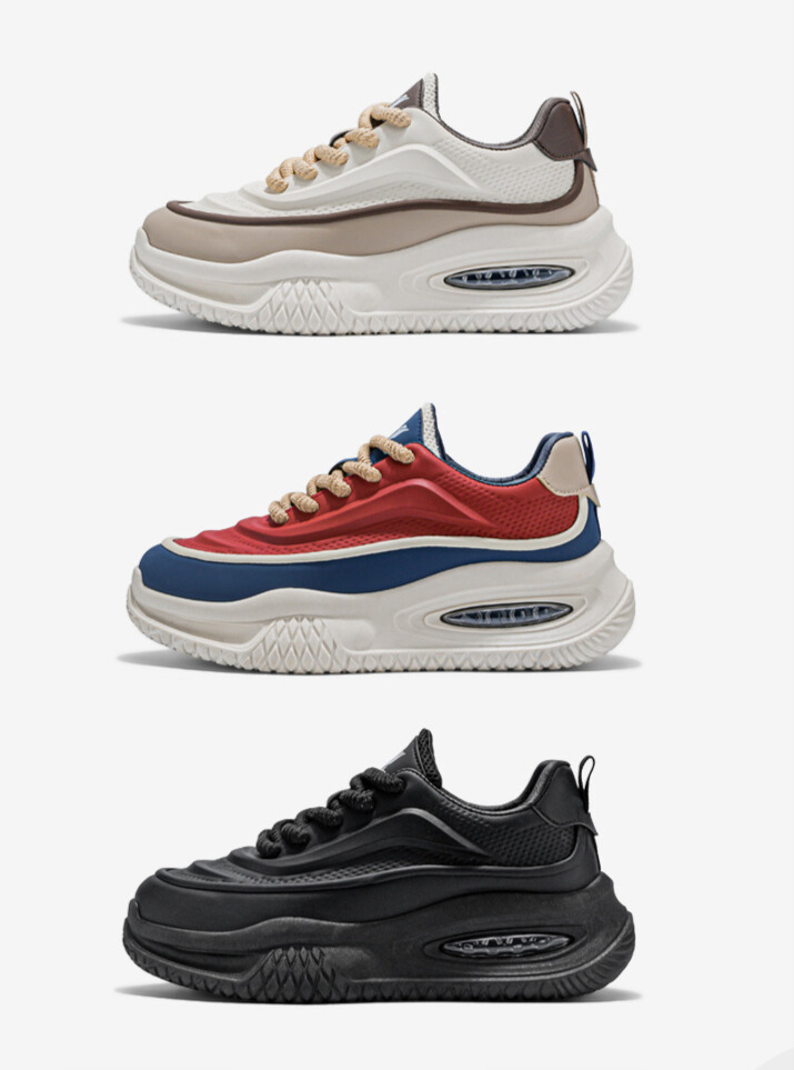 Whoppy SL60 Sepatu Sneakers Pria Import (FREE BOX)