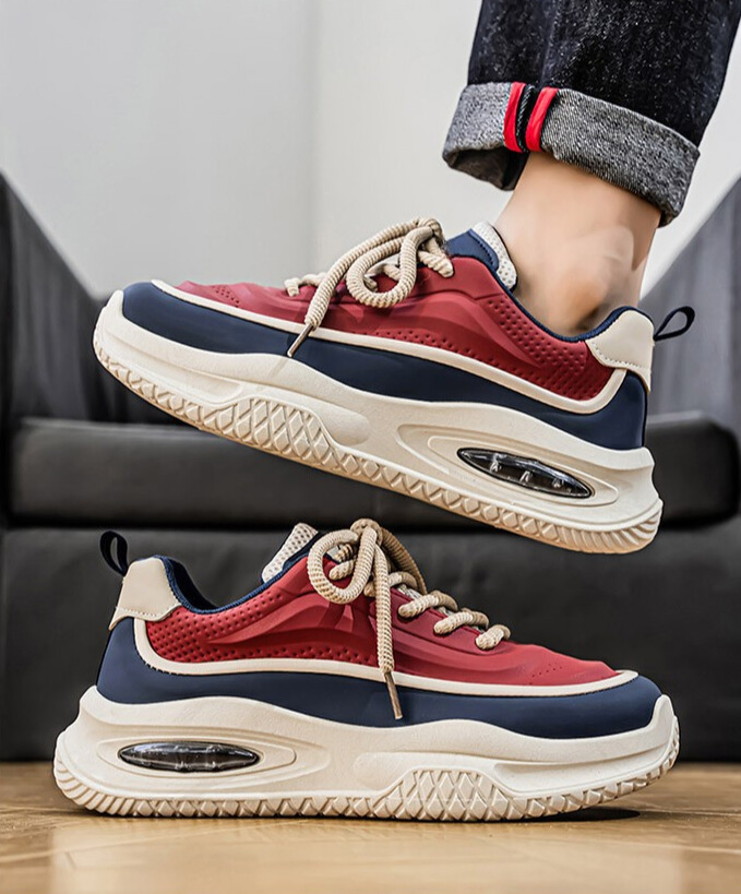 Whoppy SL60 Sepatu Sneakers Pria Import (FREE BOX)