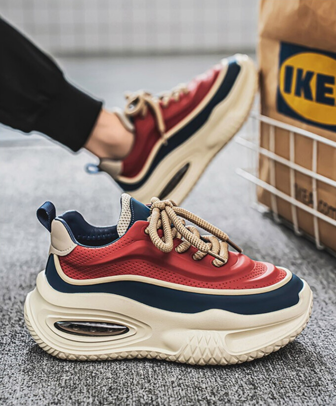 Whoppy SL60 Sepatu Sneakers Pria Import (FREE BOX)