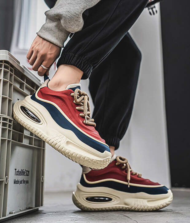 Whoppy SL60 Sepatu Sneakers Pria Import (FREE BOX)