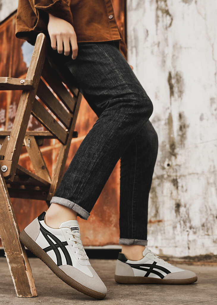 Whoppy SL61 Sepatu Sneakers Pria Import (FREE BOX)