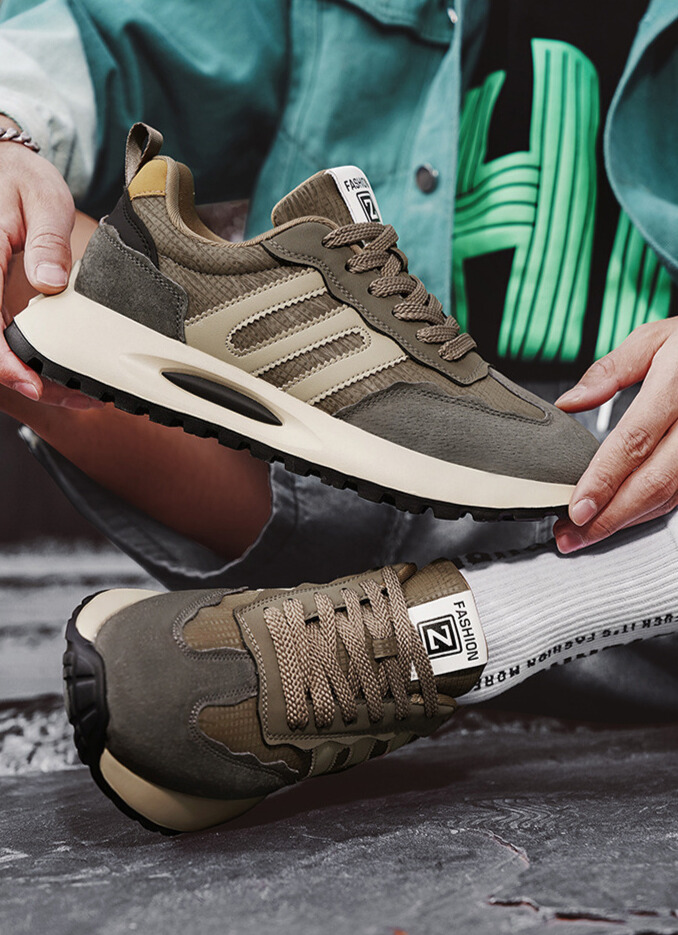 Whoppy SL62 Sepatu Sneakers Pria Import (FREE BOX)