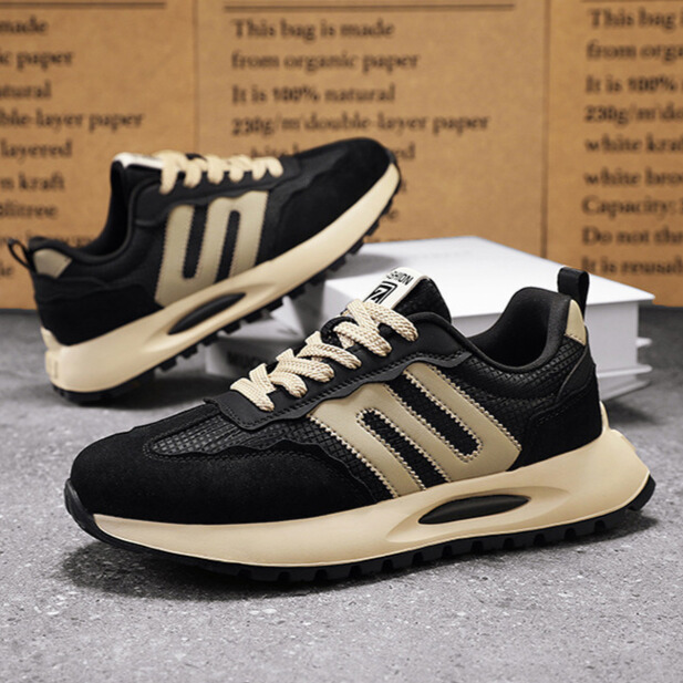 Whoppy SL62 Sepatu Sneakers Pria Import (FREE BOX)