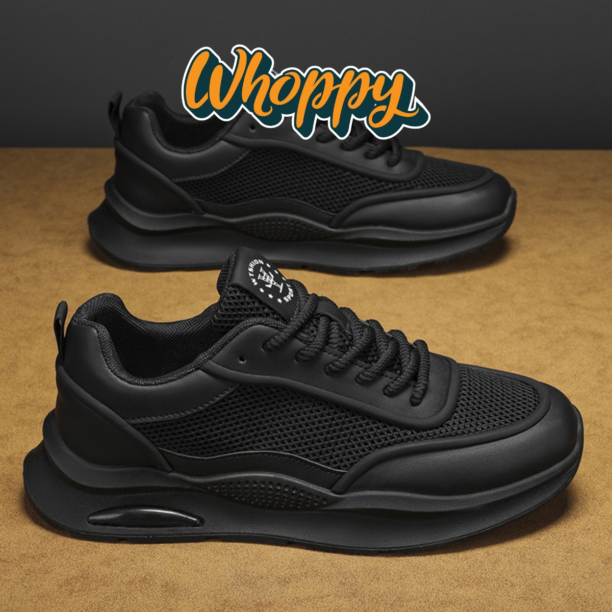 Whoppy SL67 Sepatu Sekolah Pria Import (FREE BOX)