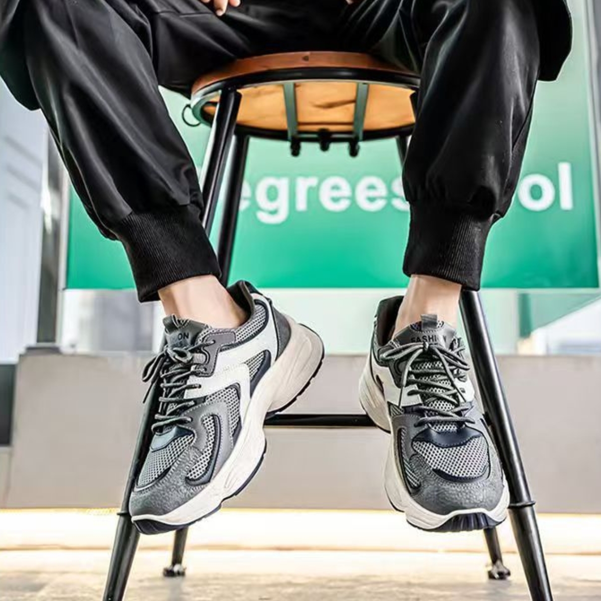 Whoppy SL68 Sepatu Sneakers Pria Import (FREE BOX)