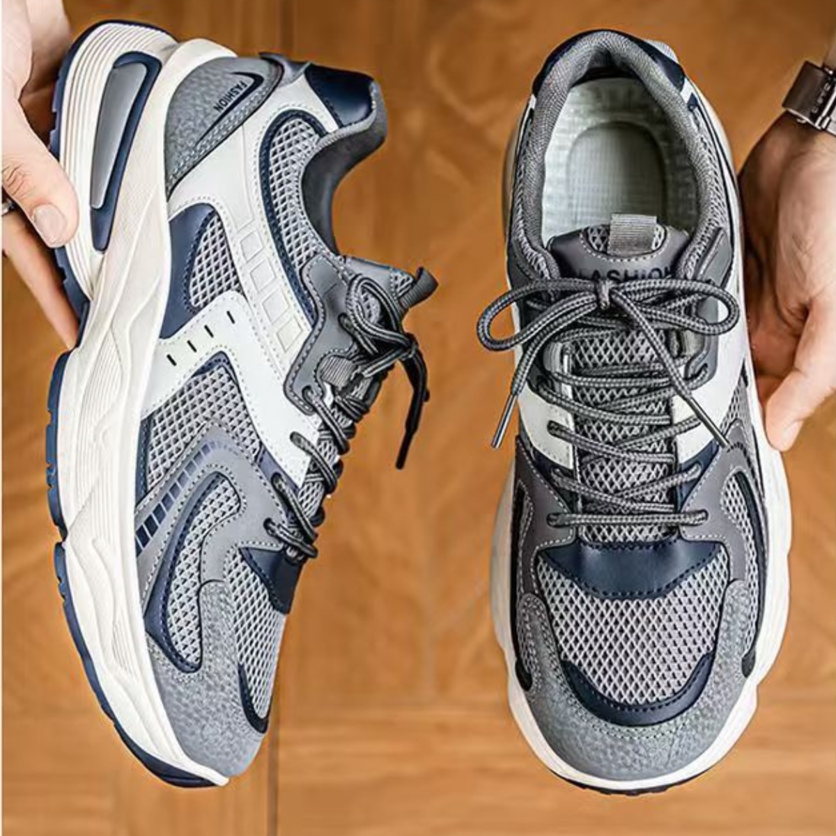 Whoppy SL68 Sepatu Sneakers Pria Import (FREE BOX)