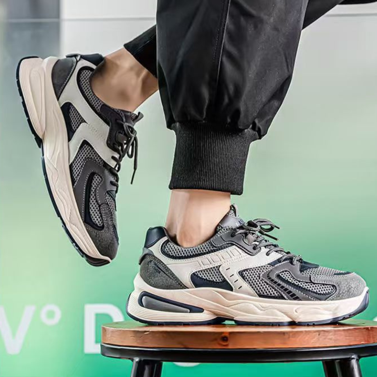 Whoppy SL68 Sepatu Sneakers Pria Import (FREE BOX)