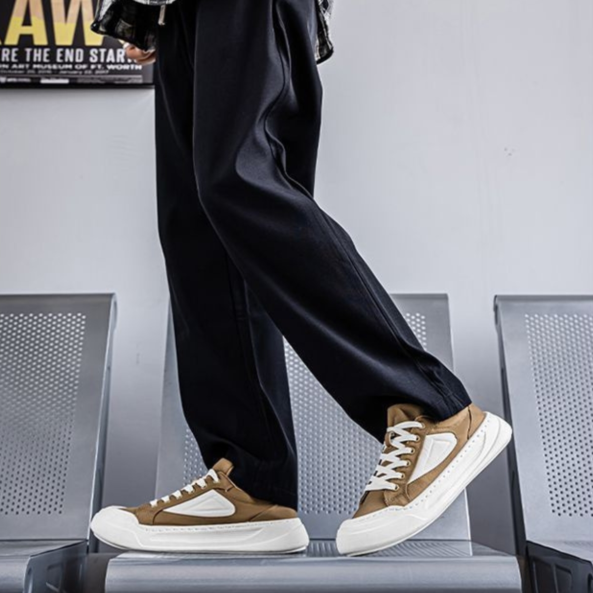 Whoppy SL70 Sepatu Sneakers Pria Import (FREE BOX)