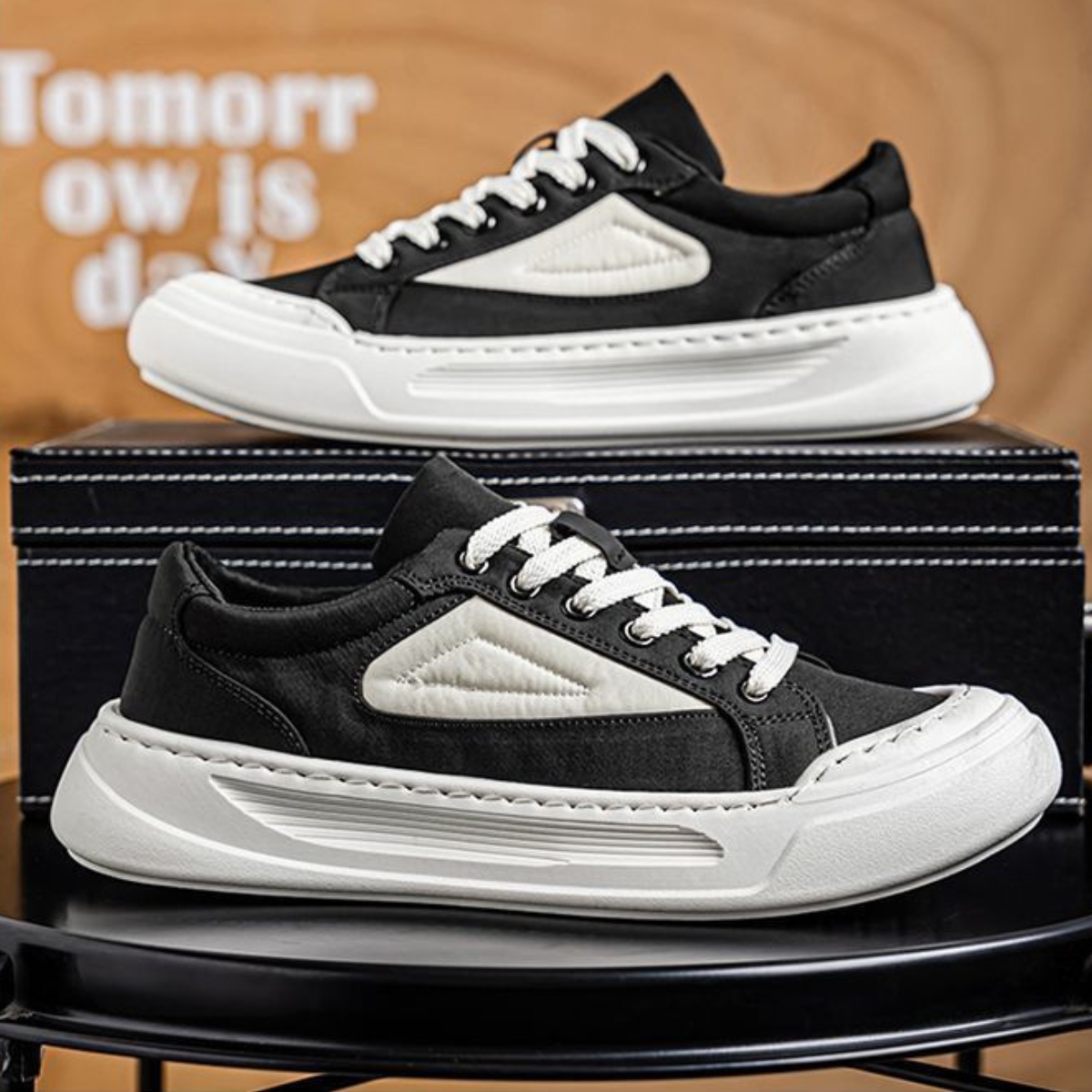 Whoppy SL70 Sepatu Sneakers Pria Import (FREE BOX)