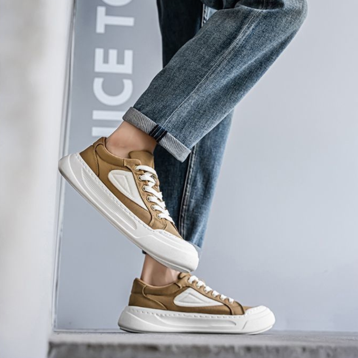 Whoppy SL70 Sepatu Sneakers Pria Import (FREE BOX)