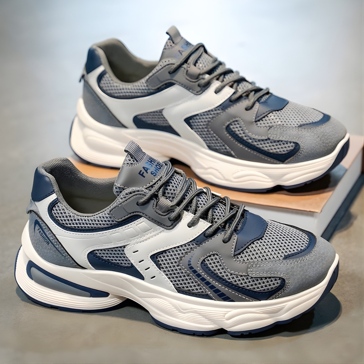 Whoppy SL68 Sepatu Sneakers Pria Import (FREE BOX) Whoppy SL68 Sepatu Sneakers Pria Import (FREE BOX)