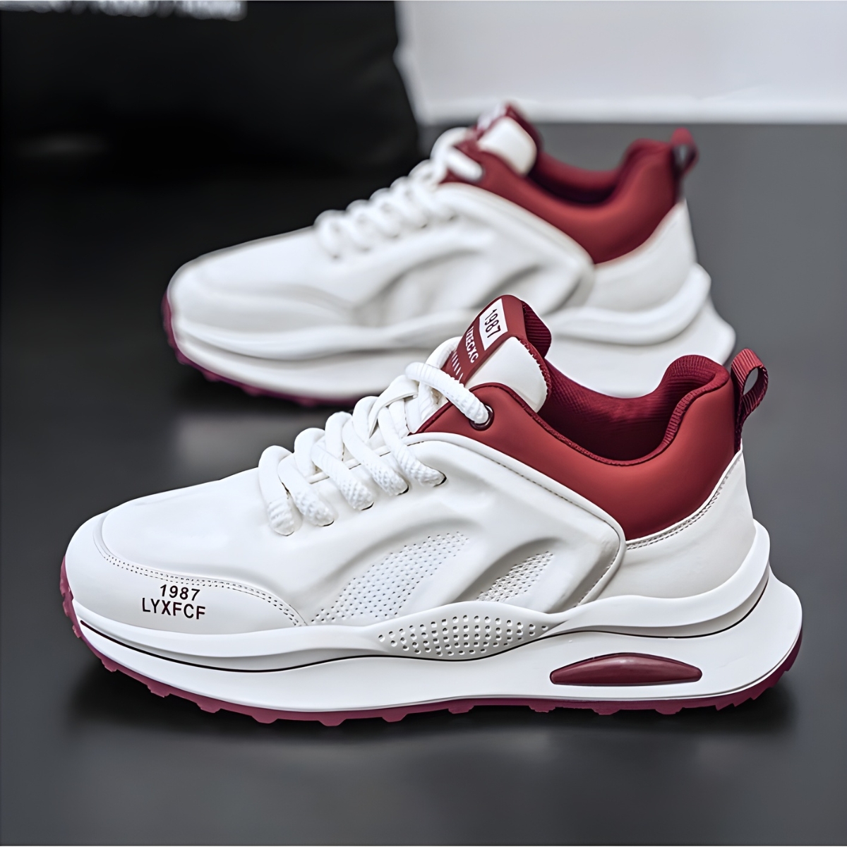 Whoppy SL71 Sepatu Sneakers Pria Import (FREE BOX)