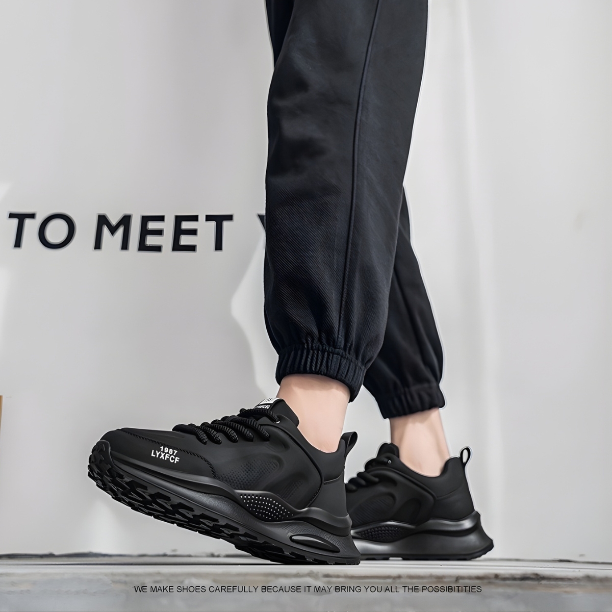 Whoppy SL71 Sepatu Sneakers Pria Import (FREE BOX)