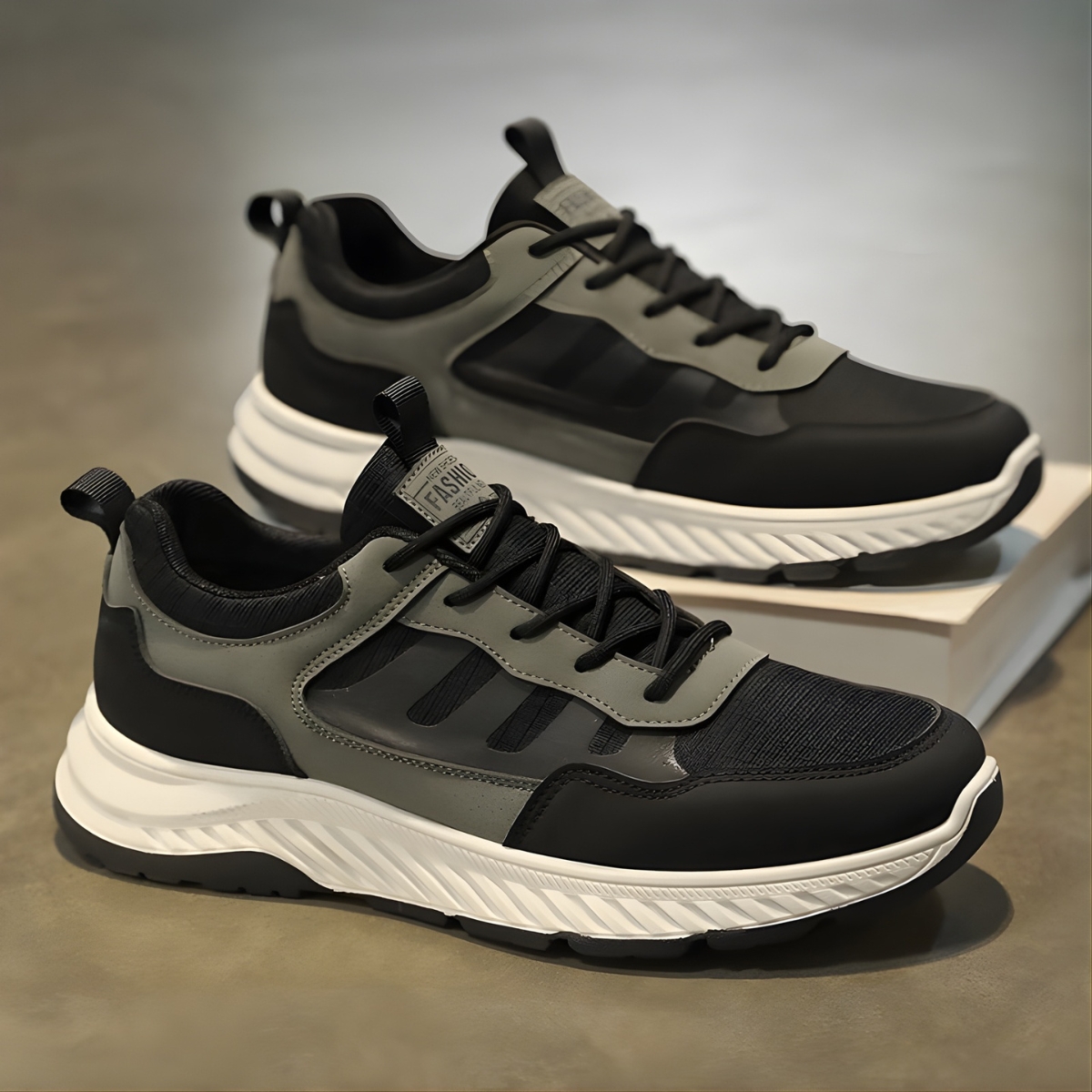 Whoppy SL72 Sepatu Sneakers Pria Import (FREE BOX)