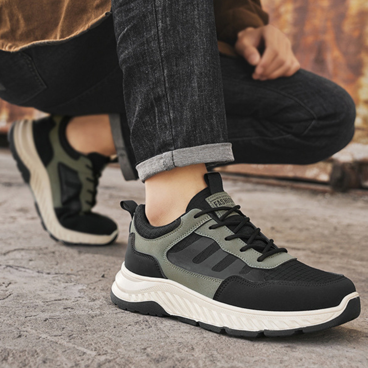 Whoppy SL72 Sepatu Sneakers Pria Import (FREE BOX)