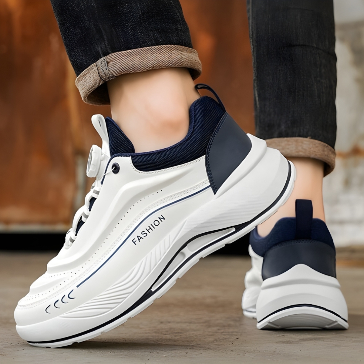 Whoppy SL73 Sepatu Sneakers Pria Import (FREE BOX)