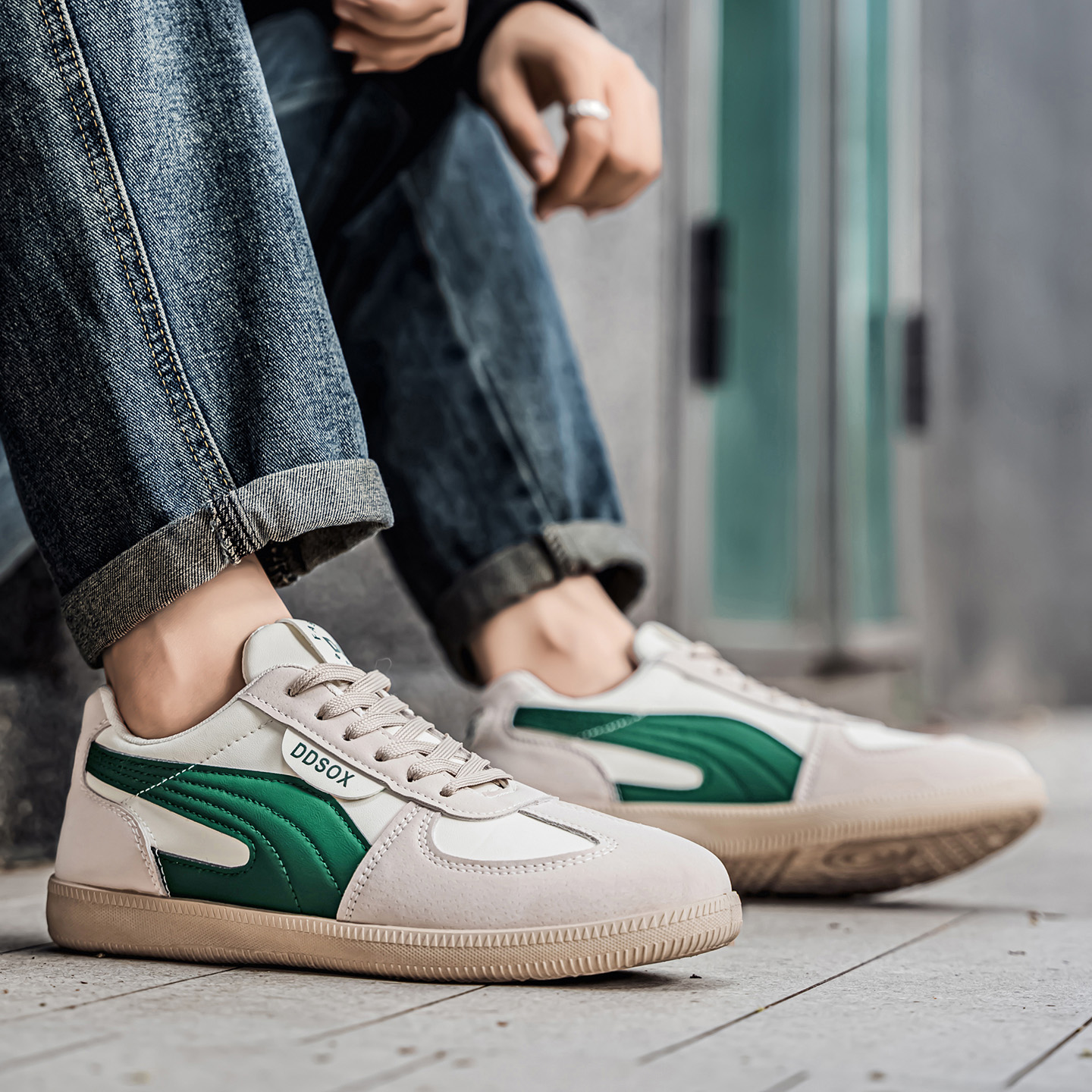 Whoppy SL75 Sepatu Sneakers Pria Import (FREE BOX)