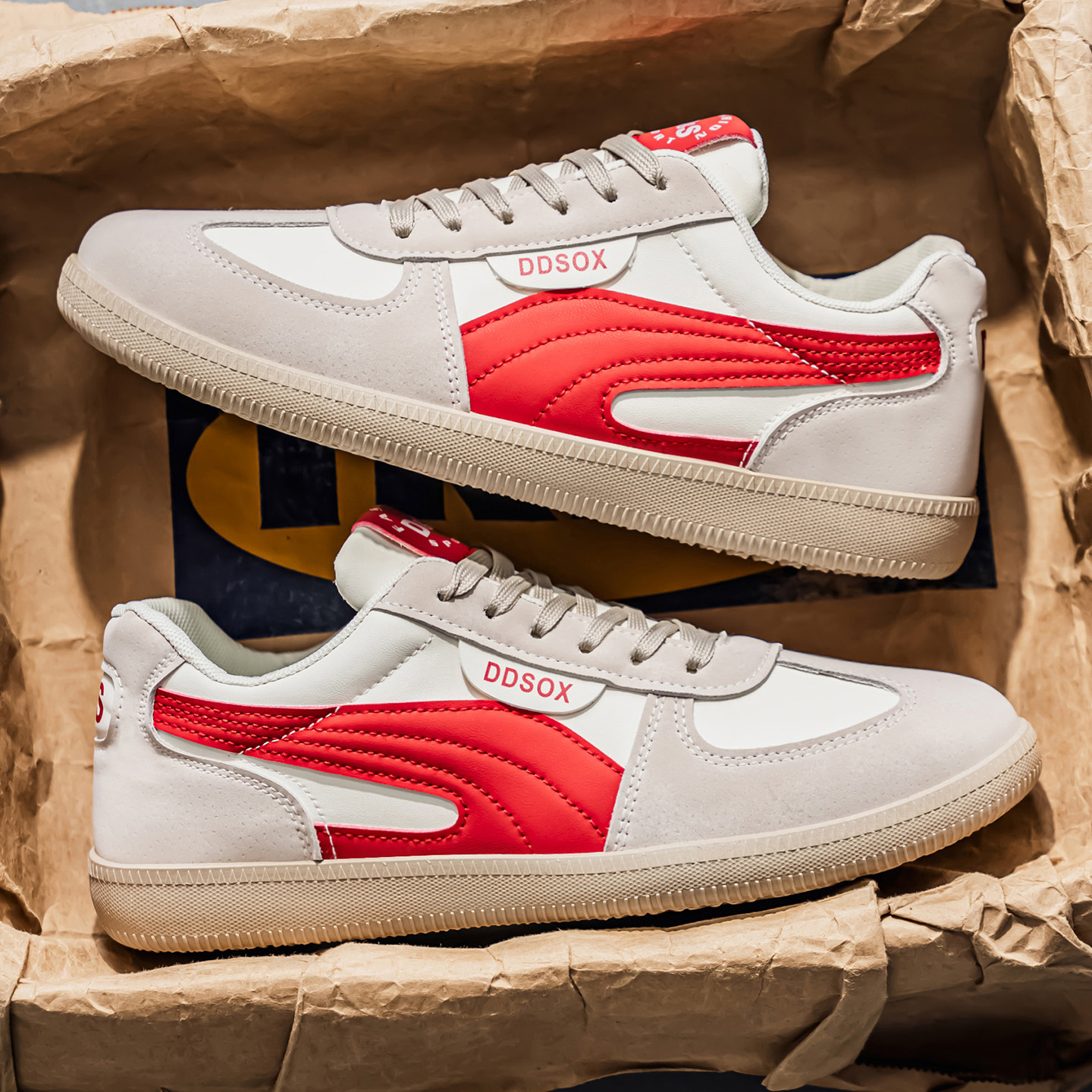 Whoppy SL75 Sepatu Sneakers Pria Import (FREE BOX)