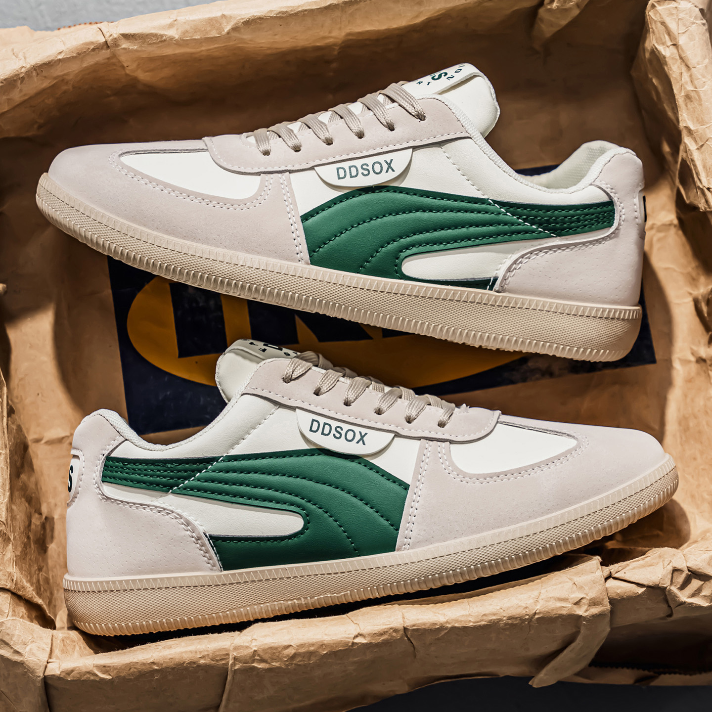 Whoppy SL75 Sepatu Sneakers Pria Import (FREE BOX)