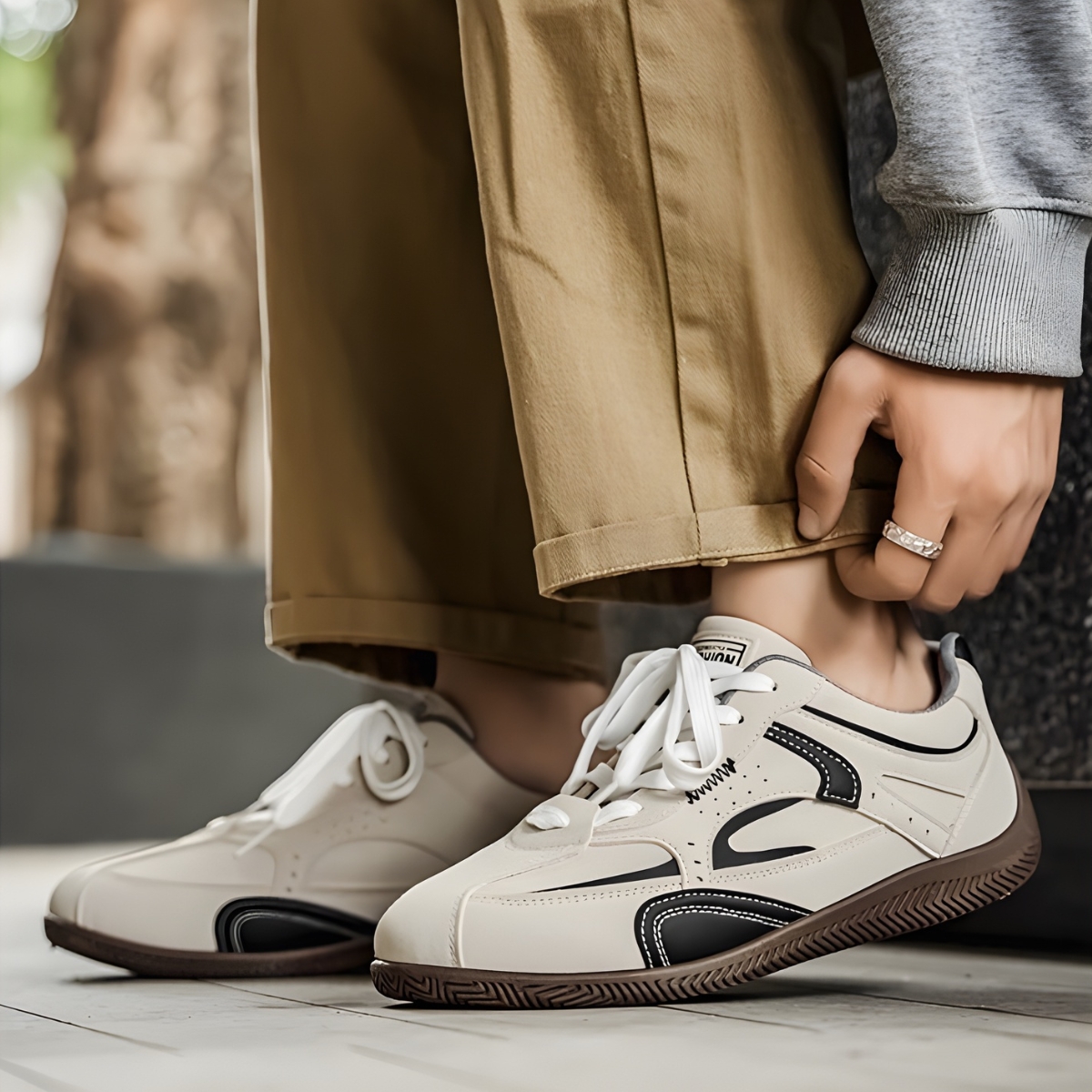 Whoppy SL76 Sepatu Sneakers Pria Import (FREE BOX)