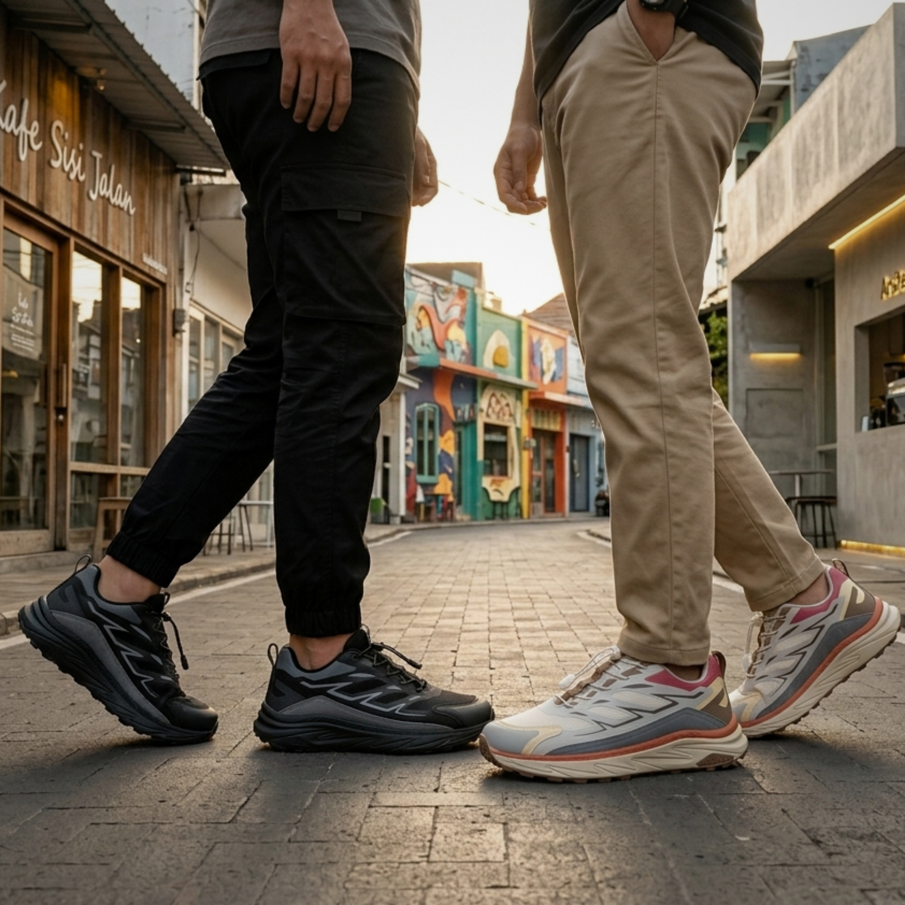 Whoppy SL77 Sepatu Sneakers Pria Import (FREE BOX)