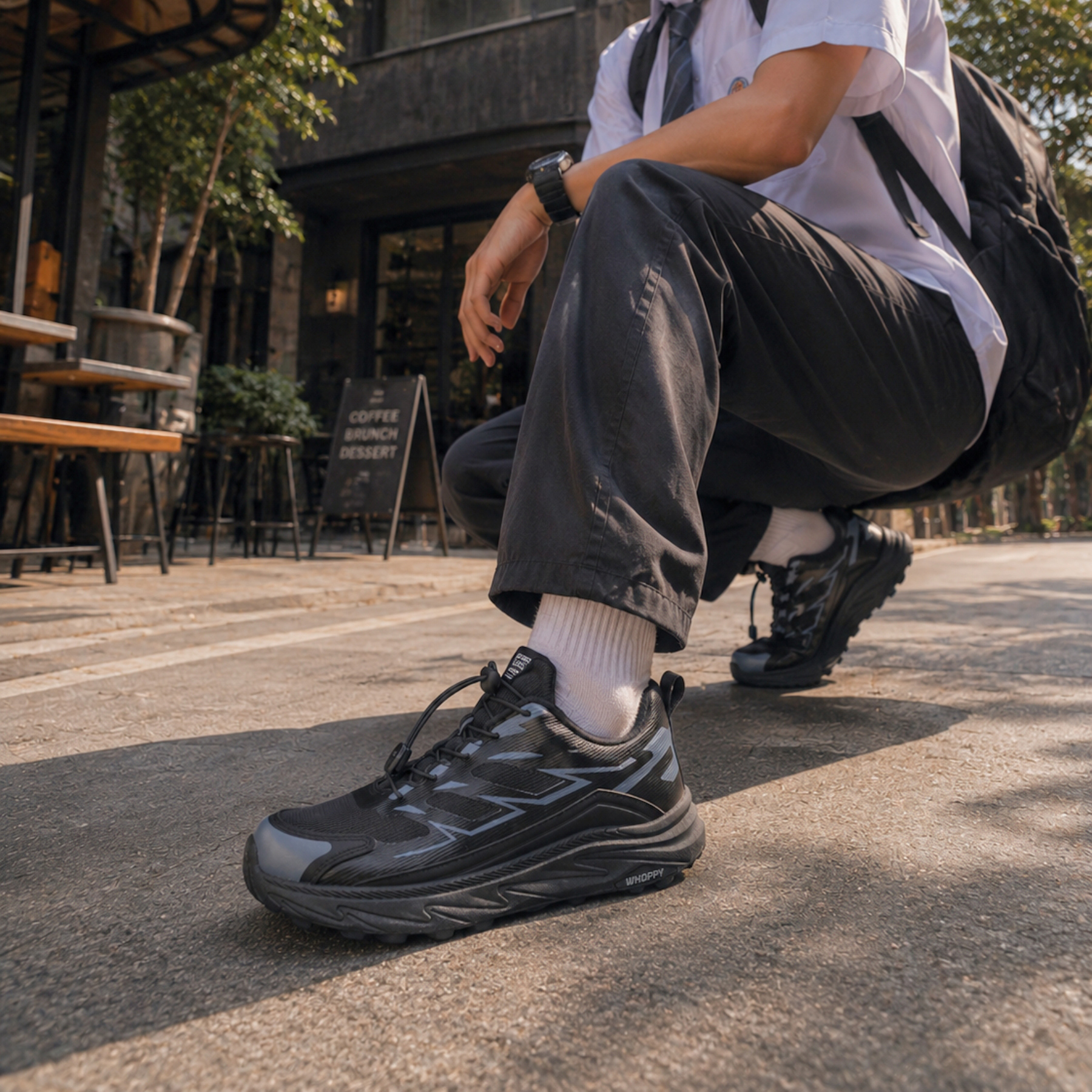Whoppy SL77 Sepatu Sneakers Pria Import (FREE BOX)