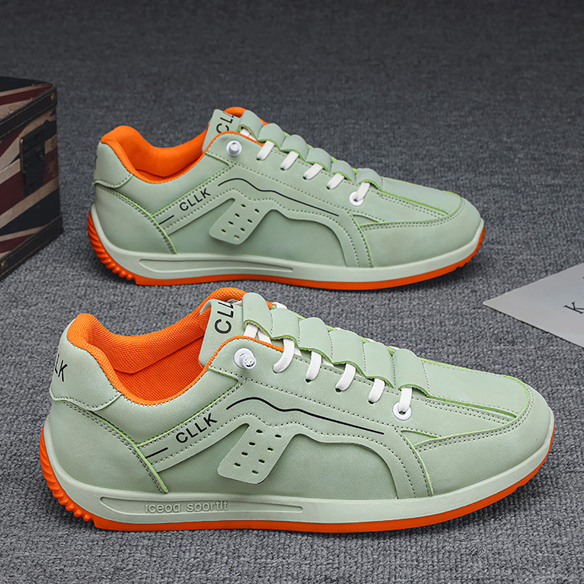 Whoppy SL43 Sepatu Sneakers Pria Import (FREE BOX)